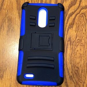 Hybrid Combo Phone Case, Zenic for ZTE Max XL NWT